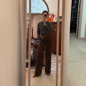 Brown Corduroy Pants